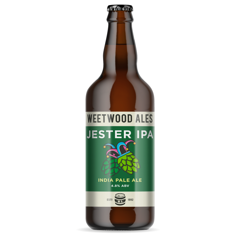 Weetwood Ales Jester IPI Indian Pale Ale bottle