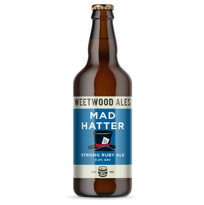 Weetwood Ales Mad Hatter Strong Ruby Ale bottle