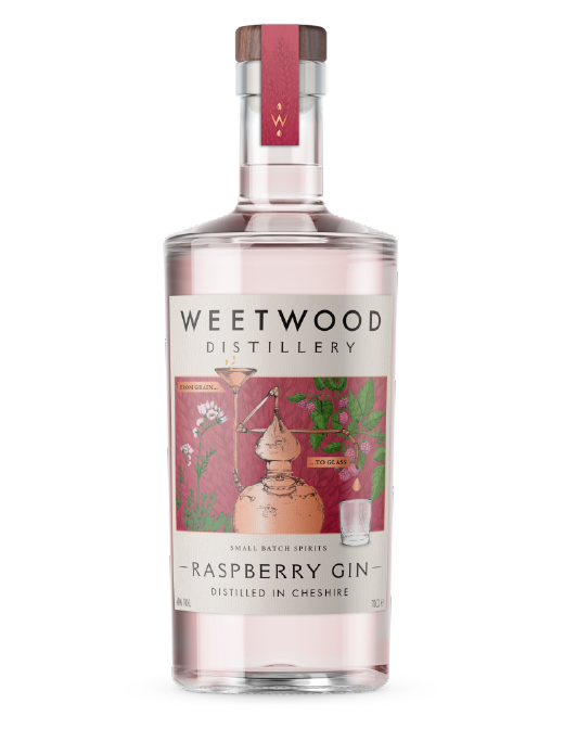 Weetwood Distillery Raspberry Gin bottle