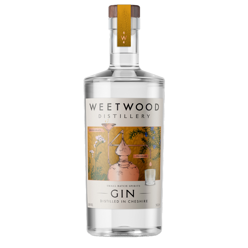 Weetwood Distillery Small Batch Spirits London Dry Gin