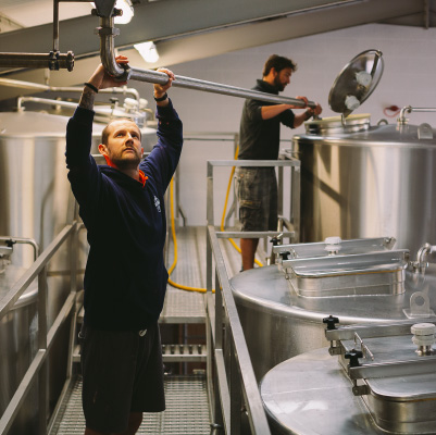 Weetwood Distillery staff working