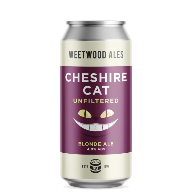Cheshire Cat Unfiltered Can Weetwood Ales