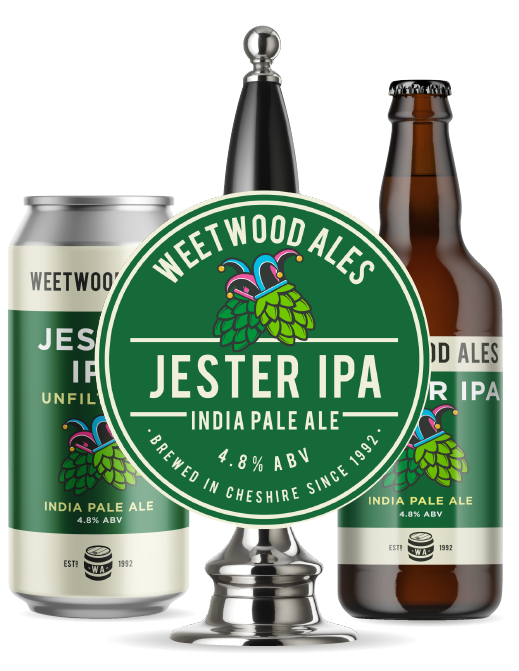 Jester IPA Unfiltered Weetwood Ales