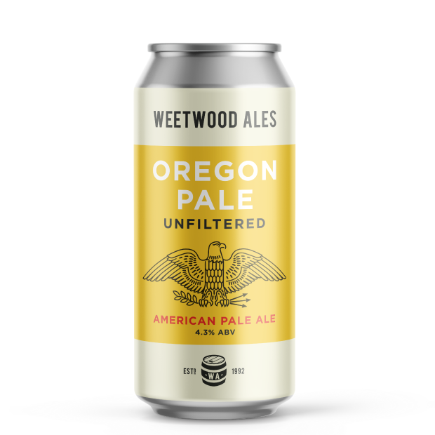 Oregon Pale Unfiltered Can Weetwood Ales