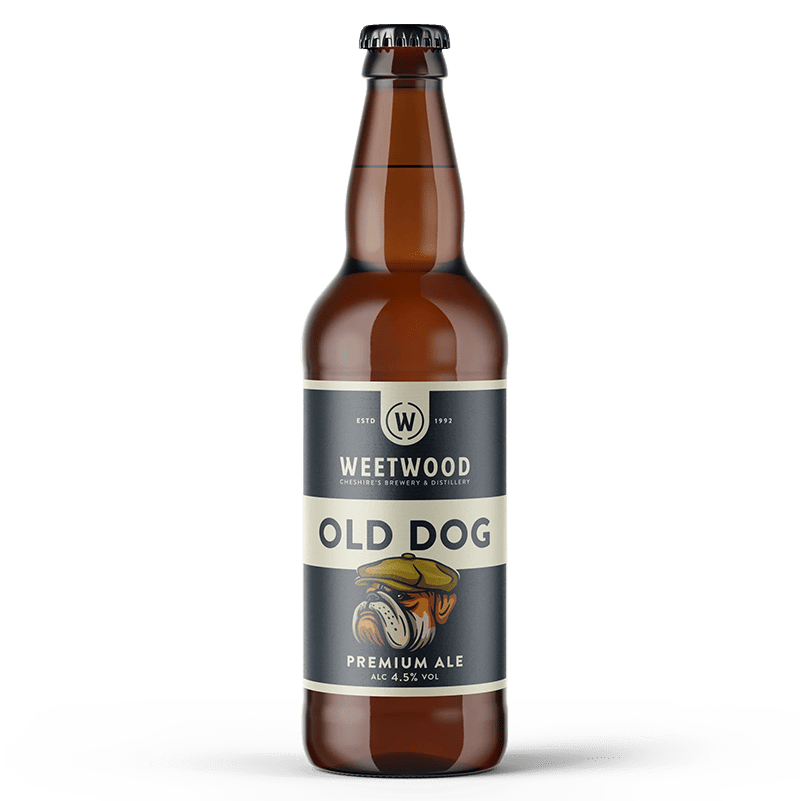 old dog bottle